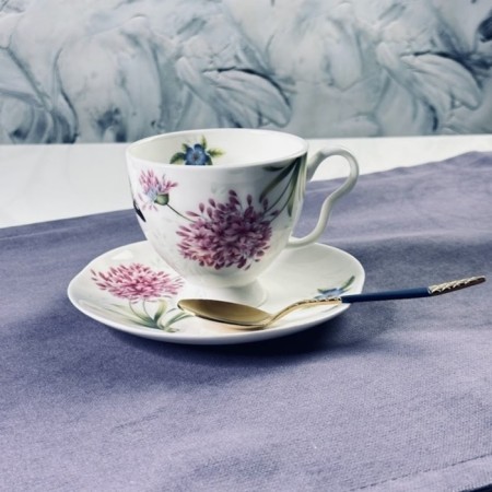 Tea set of Lenardi Flowers, 12 items