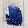 New Year's rain blue 75mm*1.5m