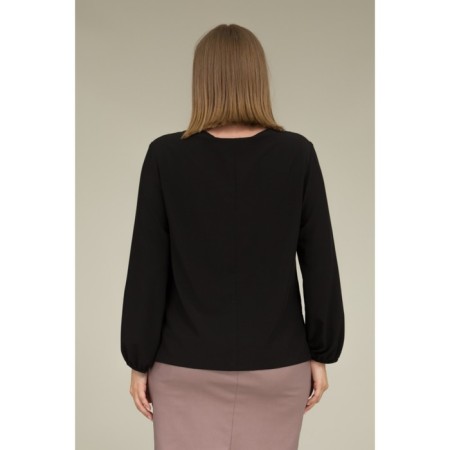 Female blouse, size 52, black color 60606-4