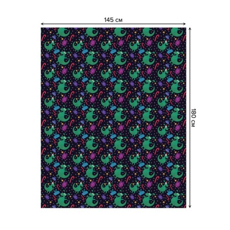Tables on the table "Dragon with a gift", rectangular, oxford, size 145x180 cm-1