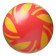 Ball "Lesson", diameter 12.5 cm, Mix color