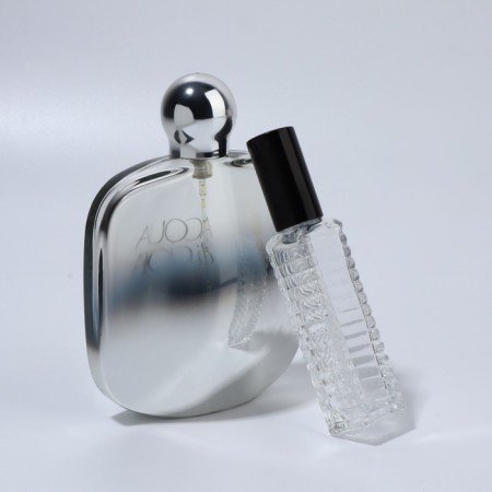 The perfume bottle "Transparent pattern", with a spray, 15 ml, black color-11