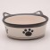 Ceramic bowl "Wintering cat" 200 ml 11 x 4.8 cm, white-black,