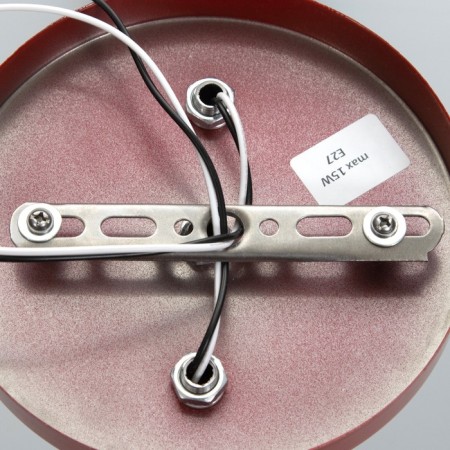 Causte "Online" (Tsil.) 2x15W E27 Model: BR 00285 red 50x15x15cm-7