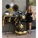 Foil ball 59 "Stars", Black & Gold, a figure for the air