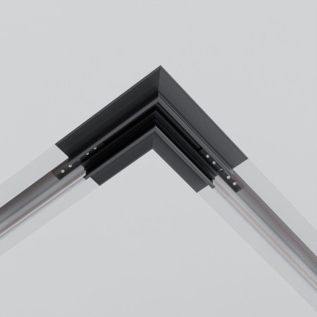 Corner Connector Exile for built -in low -profile busbar, black-4