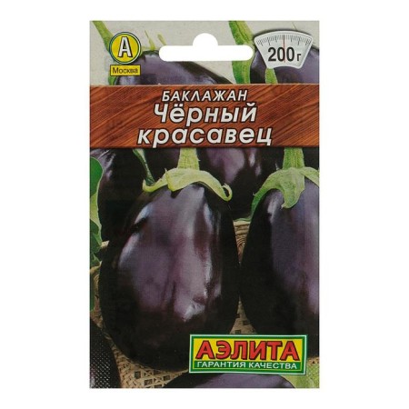 Black Black Electric eggplant seeds Aelita are mid -season, compact, without bitterness, for open ground-2