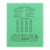 Notebook 12 sheets in the green cover cage, offset No. 1, 58-63 g/m2, whiteness 92%