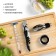 Gift set of corkscrew, aerator, cap, thermometer "Sincerely"