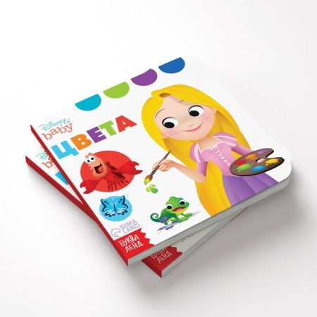 Cardboard book “First Book. Learn colors ", 10 pp., 15 × 15 cm, Disney-2