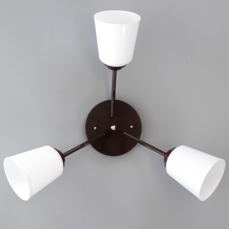 Causte "Online" (cylinder) 3x15W E27 Model: BR 00213 Wenge/White-3