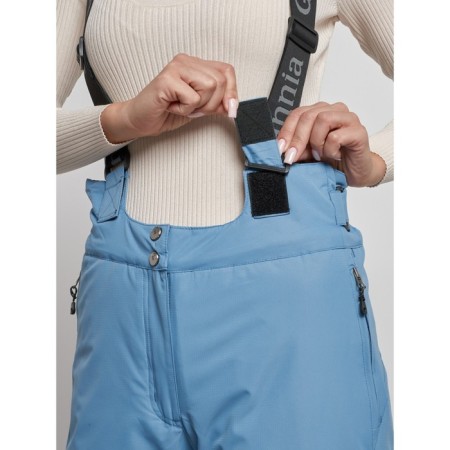 Semi -combinezone ski insulated female winter, size 44, blue color-7