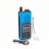 Battery Light, 1500 mAh, radio, column, with a solar battery, blue