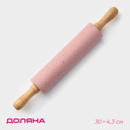 Skalka Dolyana "Confetti", 30 × 4.3 cm, working part 17 cm, pink color