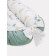 Rant Rainbow coconut-cocoon, white/turquoise color