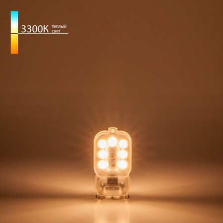 JCD Elektrostandard LED lamp, 15x15x47 mm, 3W, G9, 255LM, 3300K