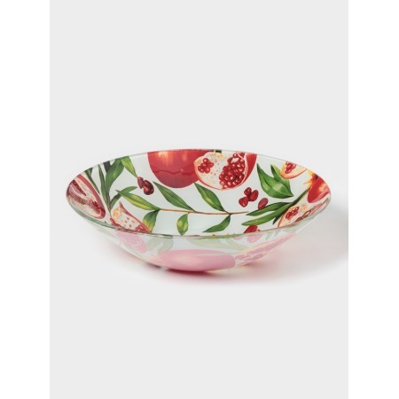 Granat Dolyana salad bowl, d = 22.3 cm, glass, drawing-1