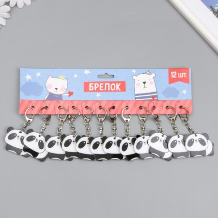Acryl keychain "Panda" 3.4x4.4 cm-3