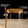 Glass Bank for bulk products with a bamboo lid and a spoon "Eco", 1.2 l, 11.5 × 10 × 16 cm