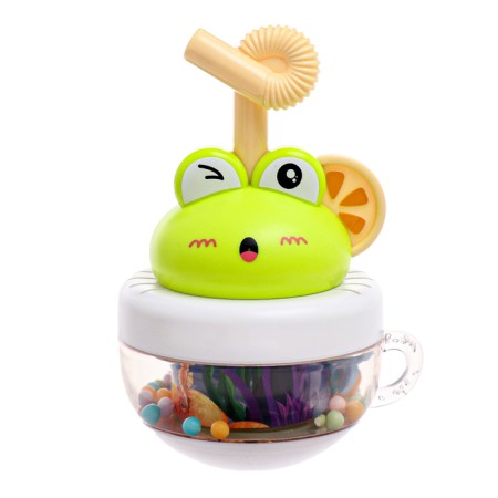 Bath -2 in 1 “spray: frog”, spray, non -naval, green color, green-2