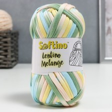 Knitted yarn 95% cotton, 5% Elastan 