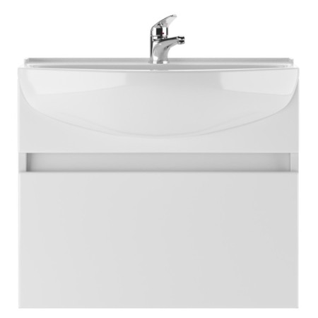 Tumba Iceberg Classic under the Amur 60 sink, suspended, with one box-1