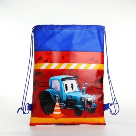 Back for shoes "Tractor" blue 30 x 40 cm-2