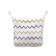 Organizer in a bath on suction “zigzag severity”, for storing toys and trifles, size 33x39 cm