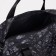 Sports bag with lightning, external pocket, black color