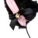 Carnival rim "anime ears", black color