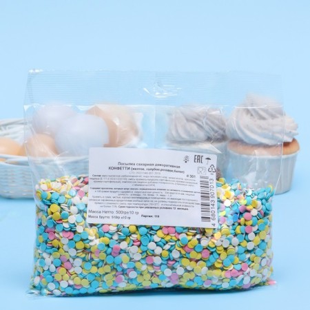 Confectionery Sprinking "Confetti", 500 g-1