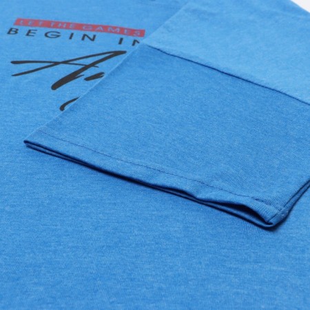Female set (T -shirt/pants), blue color, size 44-5