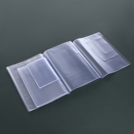 PVC liner (A5) for family documents, 4 sets, transparent color-5