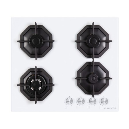 Hon surface Maunfeld EGHG.64.23CW/G, gas, 4 burners, white-11