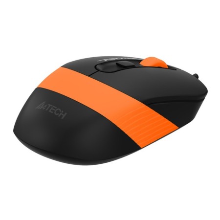 Mouse A4Tech FSTYLER FM10 Black/Orange optical (1600DPI) USB (4but)-6