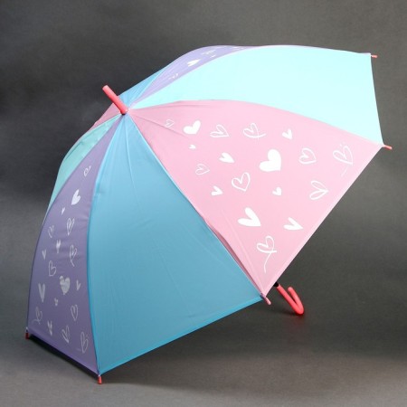 Children's umbrella "hearts", d = 90cm-7