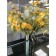 Artificial flower "Luga chamomile", height 60 cm, white color