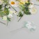 Stickers for creativity PLC PVC "White Flowers" set 40 pcs 9x10.5 cm