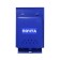 Mail box without a lock (with a loop), vertical, "mail", blue