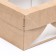Folding box, with a window, craft, 15 x 10 x 8.5 cm