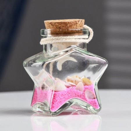 Souvenir in the bottle star "Shell" 8*6*4cm, mix-1
