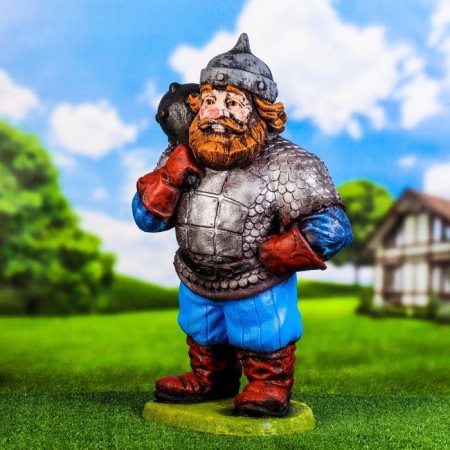 Garden figure "hero" 25x33x72cm-3