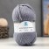 Yarn "Argentinean wool" 100% imported p/t wool 200m/100g (168 St. Gray)