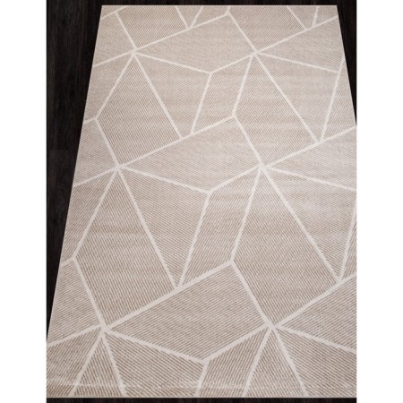 Rectangular carpet Merinos Tornado, size 150x300 cm, color Beige