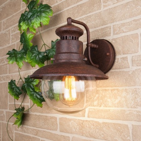Lamp GL 3002D, IP44, 60 W, E27, brown color