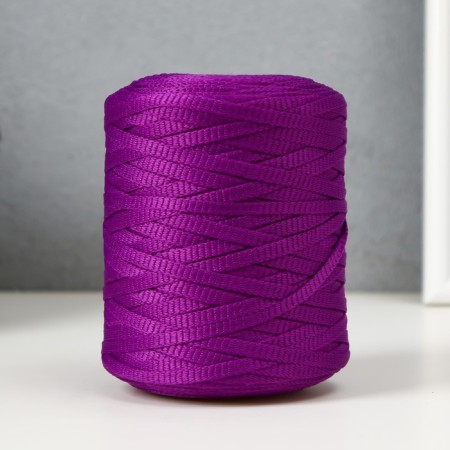Knitting cord 100% polyester 5 mm cylinder, 180 g, 140 m 30 - lilac