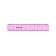 Line 15 cm Erichkrause "Pastel", plastic, bilateral scale, opaque, pink, euro suspension