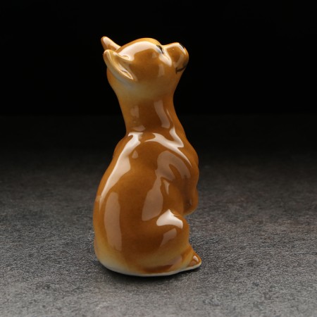 Porcelain figurine "Chihua-hua", 6x4x8 cm-3