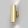 Bra Technical C068WL-02MG, 2XGU10, 10W, 5.2x5.2x15 cm, color matte gold