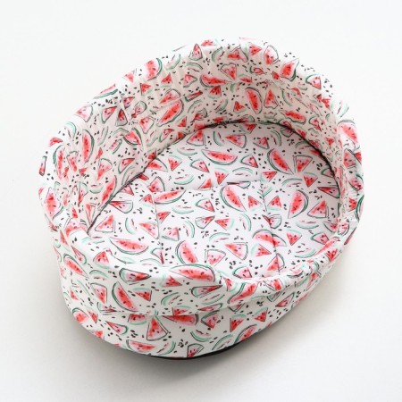 Lynchin Poplin Perseiline Le-2 No. 2 43 x 30 x 16 "watermelon", white-3